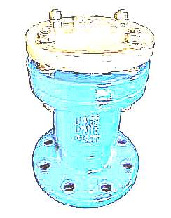 Воздушный вантуз для водопровода (рисунок)